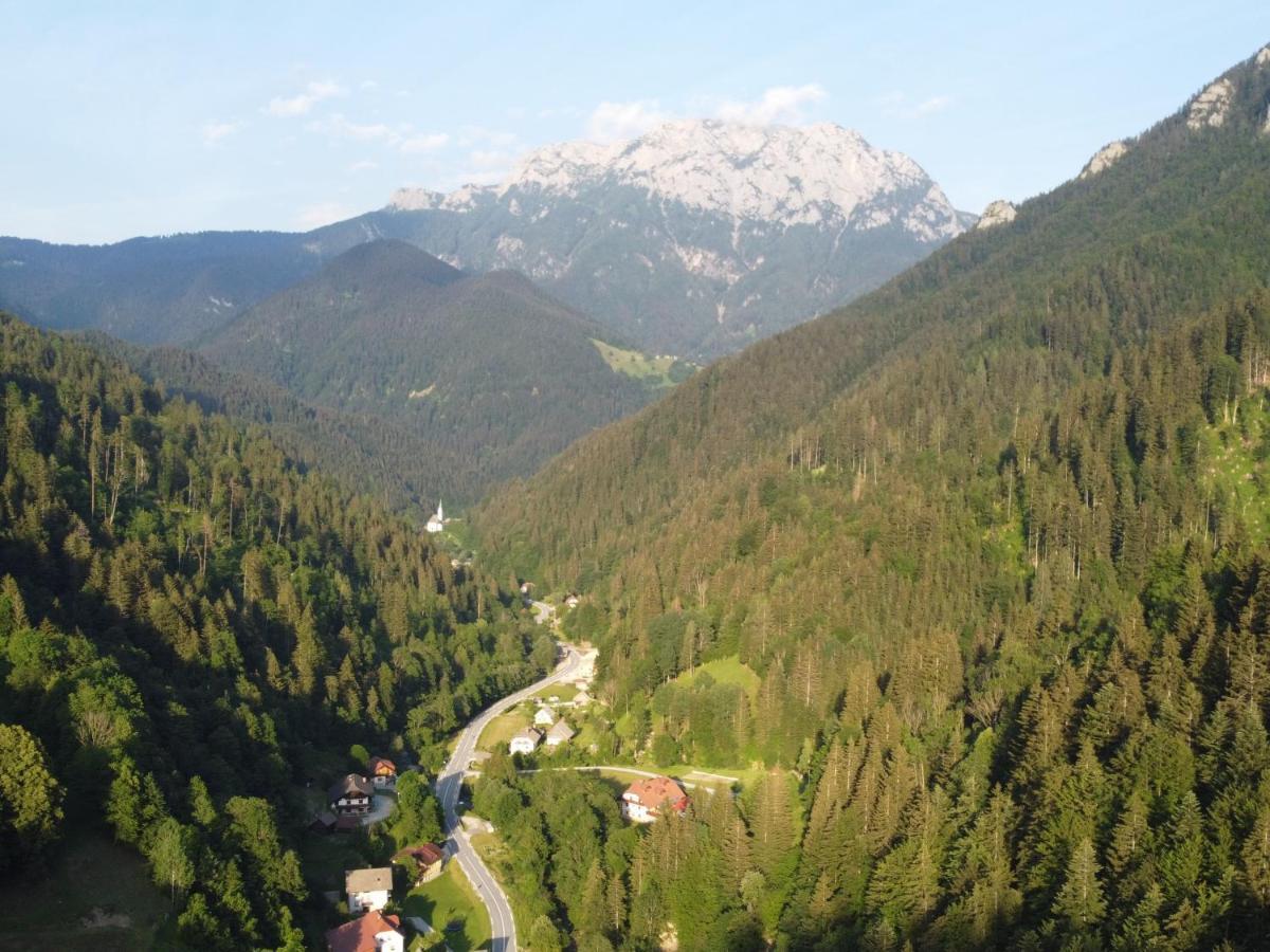 Na Logu - Farm Stay Ambroz Gregorc Solčava Esterno foto